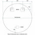 Rio Round Polished Edge Bathroom Mirror